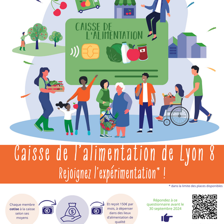 Lancement de la caisse de l'alimentation de Lyon 8